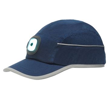 תמונה של כובע חבטות עם תאורת לד ברק 9321